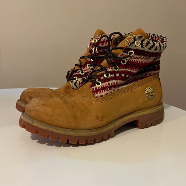 팀버랜드 어센틱 패브릭 롤탑 부츠