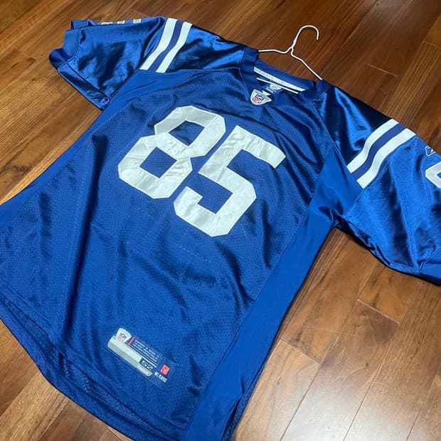 NFL 리복 피에르 가르송 85 블루 져지 / 인디애나폴리스 콜츠