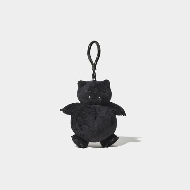 [프라그먼트 x 헬리녹스x 포켓몬] 콜라보  INN 잠만보 키링 블랙