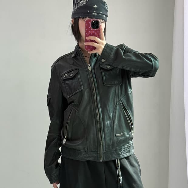 디젤 쉽스킨 레더자켓