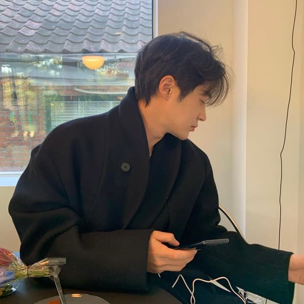 오운아워 김현우 코트 L사이즈 OWNHOUR 티베탄