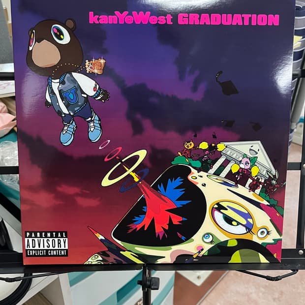 단순개봉. 희귀매물) 칸예 웨스트 Graduation LP