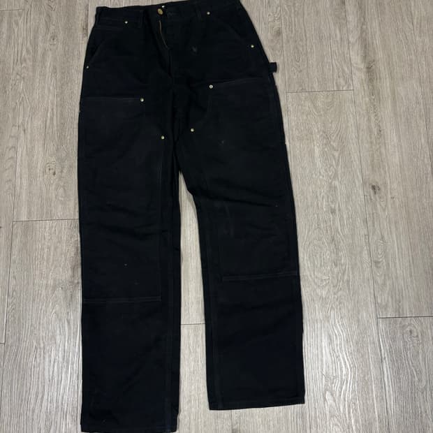 칼하트 더블니 made in usa 33x34