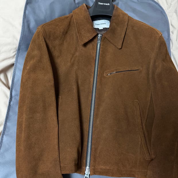 토니웩 디트로이트 스웨이드 자켓