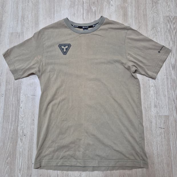 스노우피크 로고 프린팅 반팔티