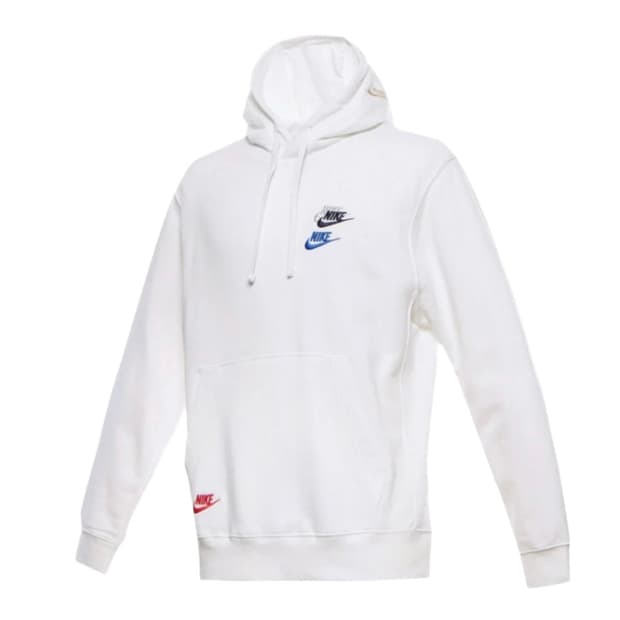 나이키 에센셜 멀티로고 후드티