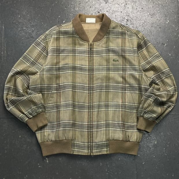 105 라코스테 서광 블루종 자켓 