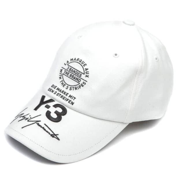 Y-3 Adidas X Yohji Yamamoto ball cap