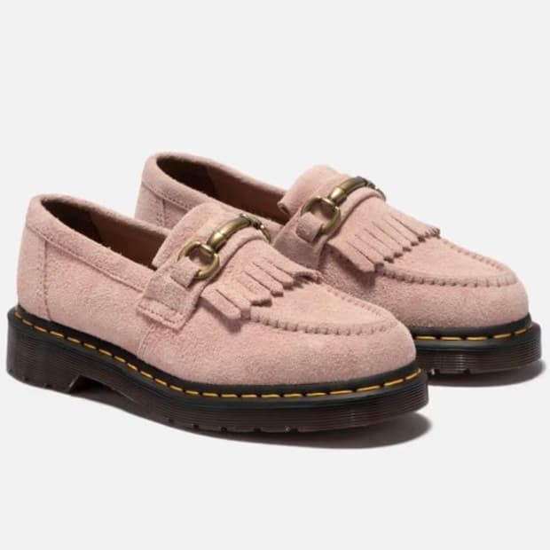 닥터마틴 아드리안 스내플 피치베이지 코드쿤스트 착용 uk4