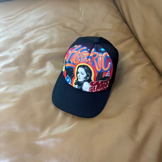 Hysteric Glamour 히스테릭글래머 그래피티 6패널 볼캡 모자