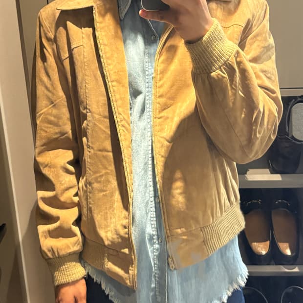 70s Brad Whitney California 벨벳 블루종