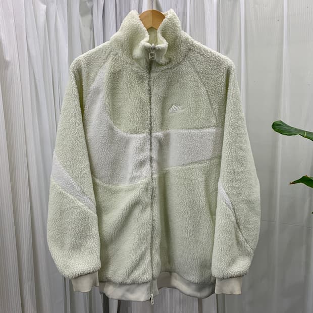 나이키 빅 스우시 리버시블 후리스 쉐르파 자켓 1788