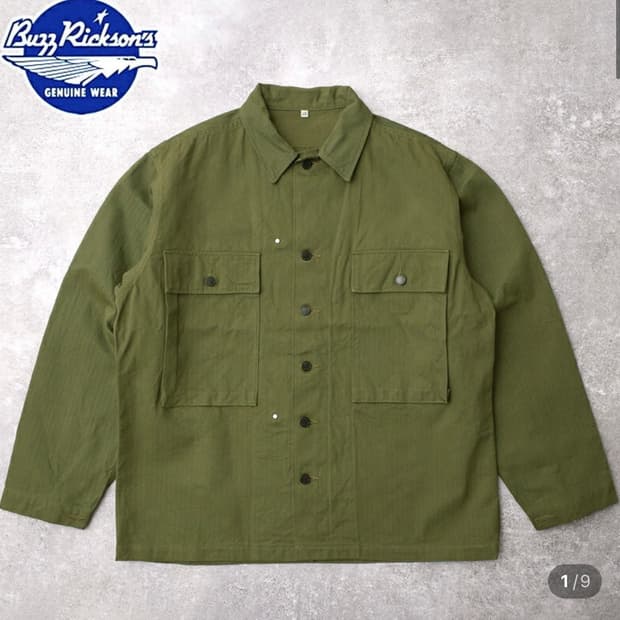 버즈릭슨 m43 hbt 헤링본 자켓 40 ( xl )