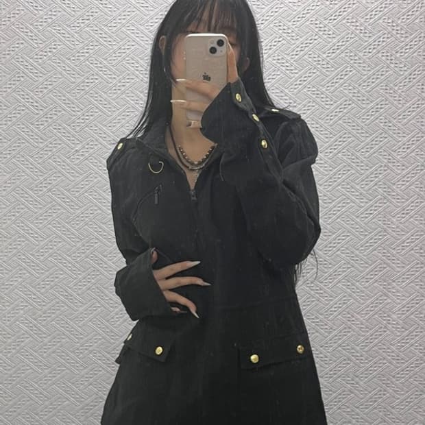 아디다스 흑탭 스펠아웃 워크 사파리 야상자켓 100 C08457