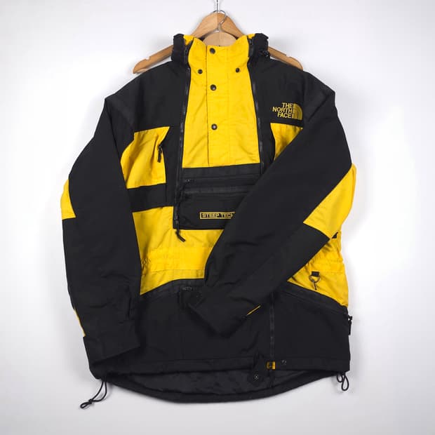 노스페이스 울트랙스 스팁테크 자켓 블랙-옐로우 (XL)