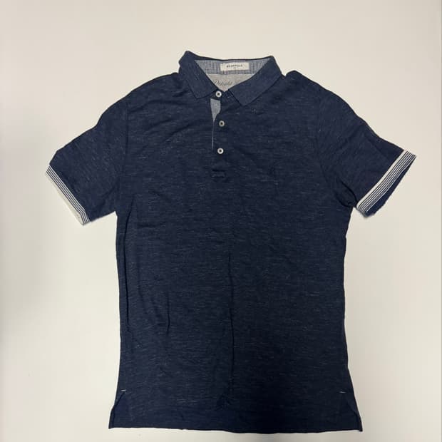 빈폴 Beanpole 린넨 혼방 기능성 반팔 카라 티셔츠 M