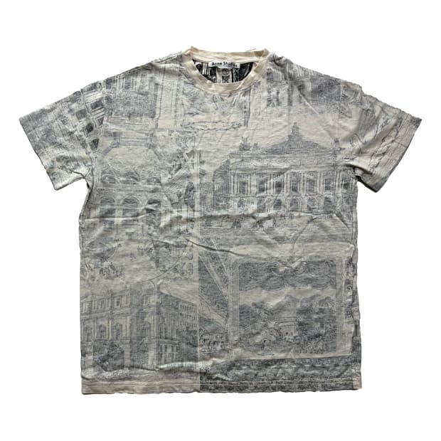 아크네스튜디오 네오클래식 풀 프린팅 티셔츠 
