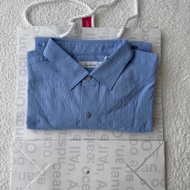 나나미카 윈드셔츠 m사이즈 삭스