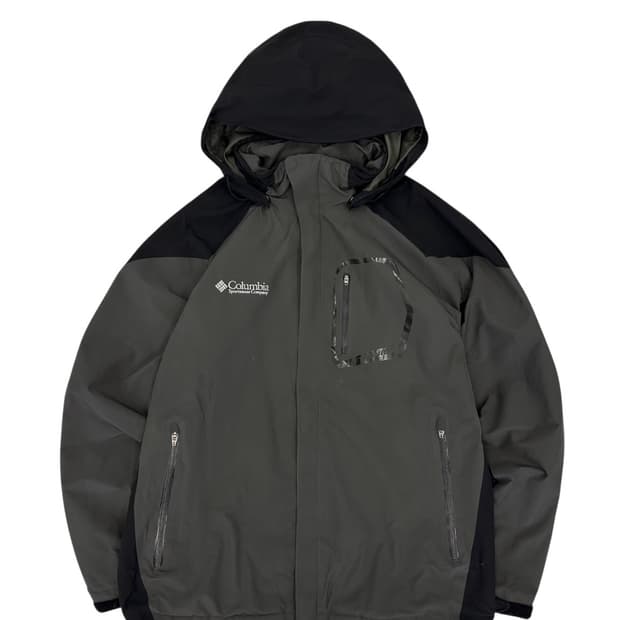 컬럼비아 티타늄 바람막이 그레이 (XL)