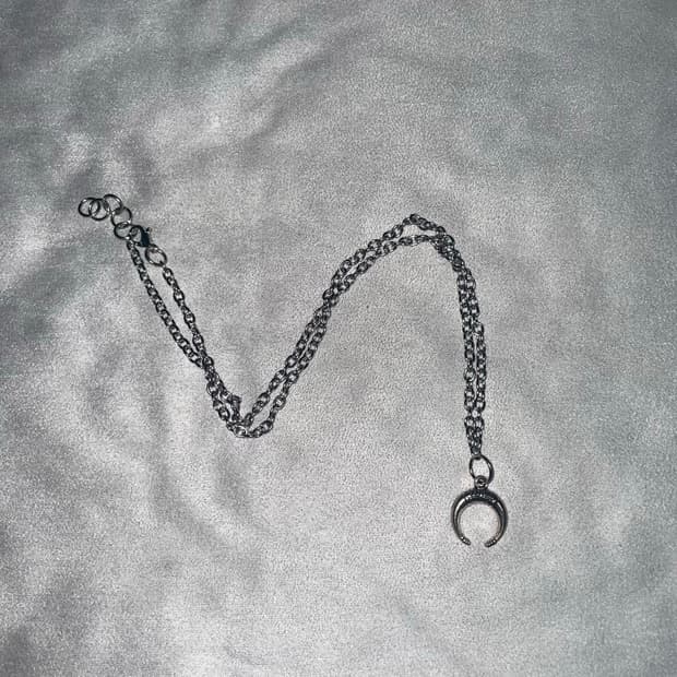 Vintage moon Necklace