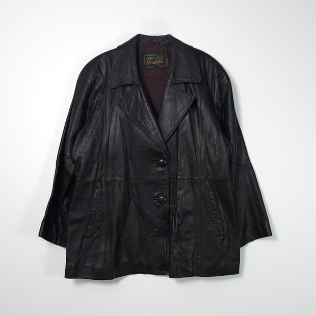 빈티지 양가죽 자켓 L