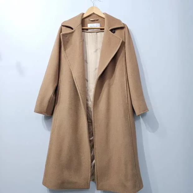 Max Mara 막스마라 카멜 롱 코트 ~66