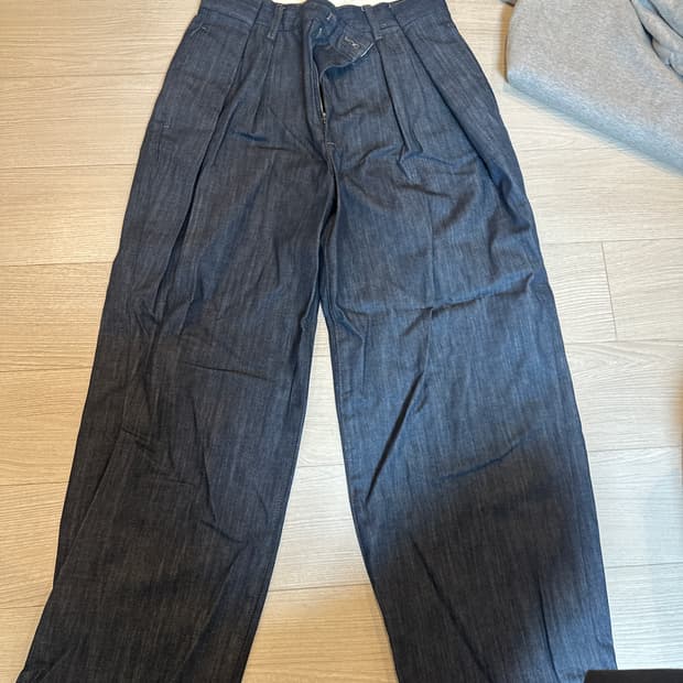 ZARA 와이드 데님 팬츠 