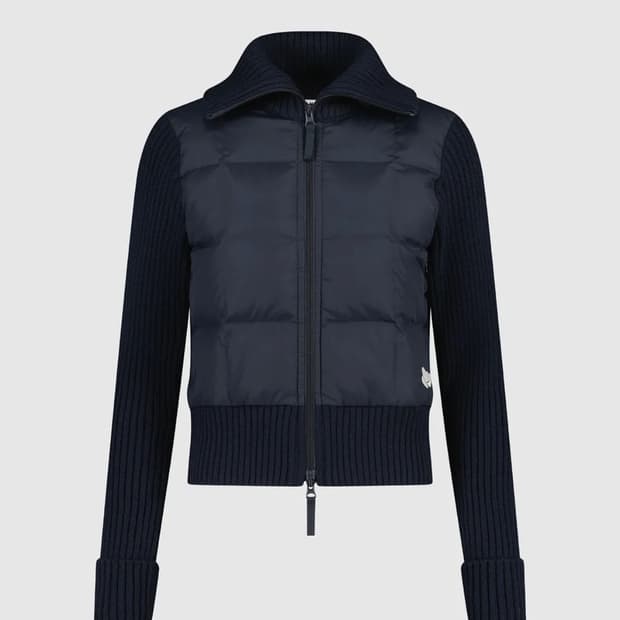 썬러브 패딩니트가디건