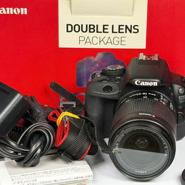 캐논 EOS 100D DSLR 카메라