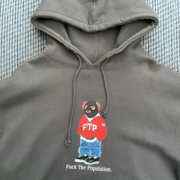 FTP Bear hood 베어 후드 S