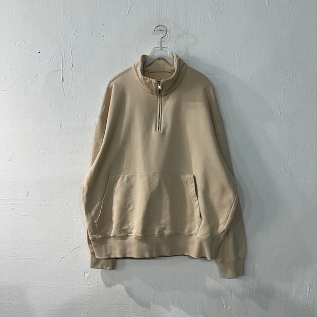 포터리 컴포트 하프집업 맨투맨 2size