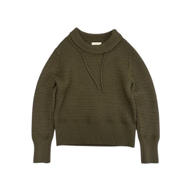 크레이그 그린 22AW 드로우스트링 롤 넥 점퍼