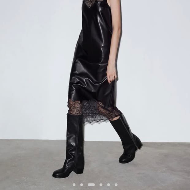 찰스앤키스 니하이부츠 한소희부츠