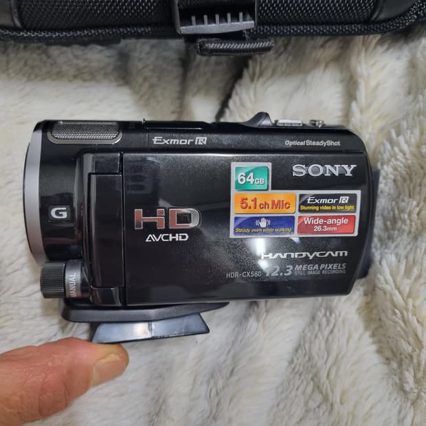 소니 HDR-CX560 핸디캠 레트로 디카 빈티지카메라