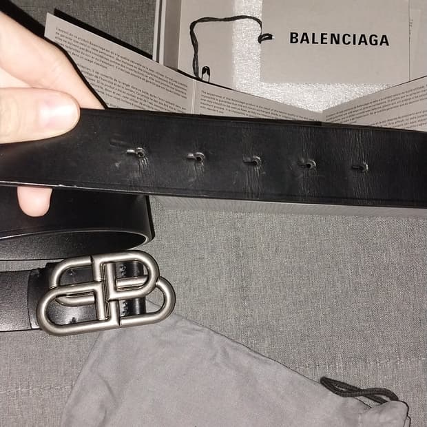 Balenciaga bb belt
