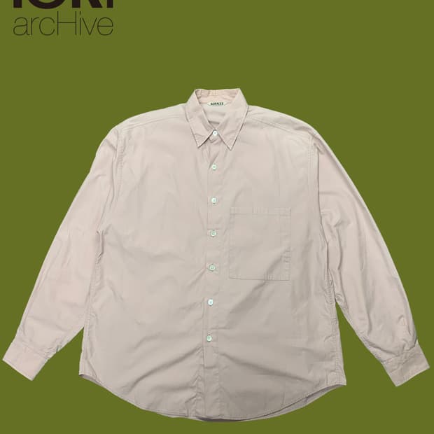 🇯🇵AURALEE WASHED FINX TWILL BIG SHIRTS