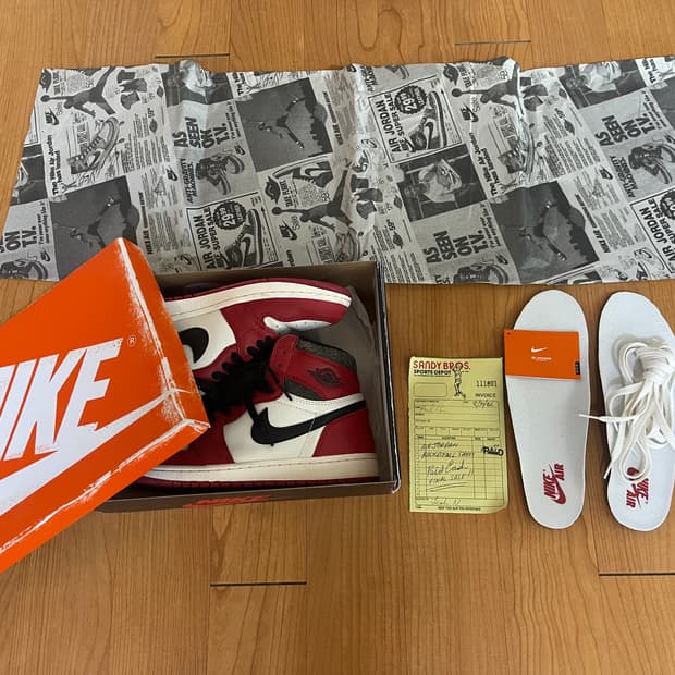 조던 1 시카고 레트로 하이 로스트앤 파운드