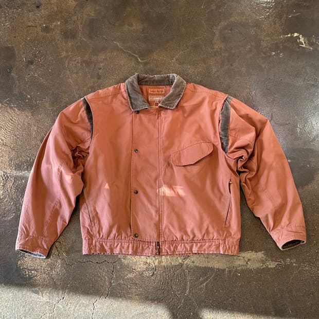 80s/90s Henry Grethel 코듀로이 숄더 블라우스 자켓 M