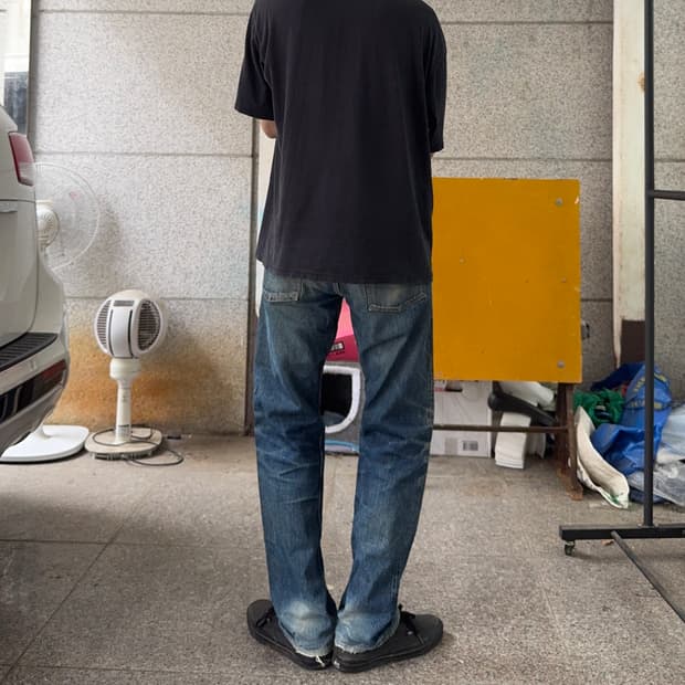 웨어하우스 JPN 1101 셀비지 데님 팬츠