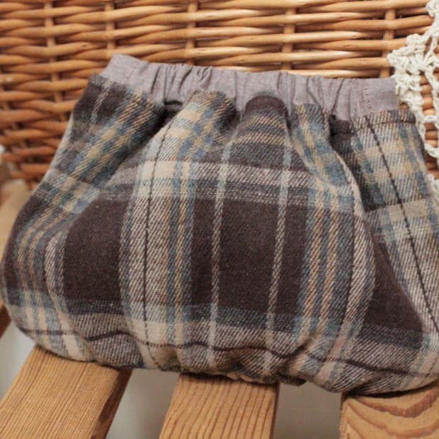 핸드메이드 셔링 바네 파우치