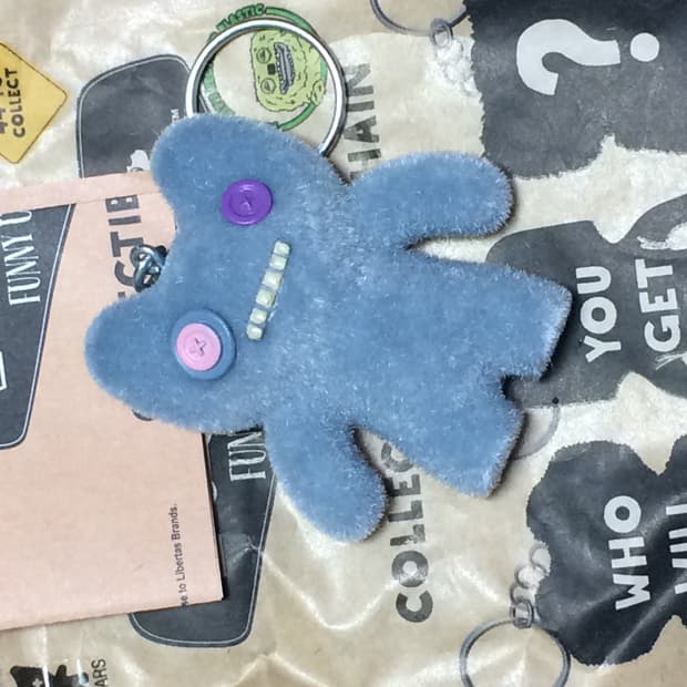 퍼글러 랜덤 키링 레어 파란색