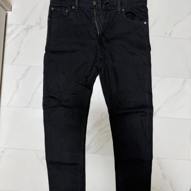 리바이스 블랙진