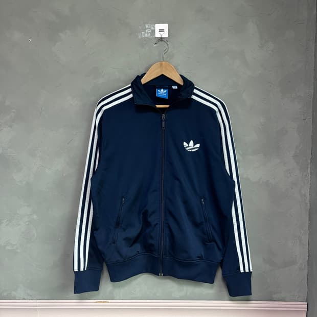 아디다스 파이어버드 져지 트랙탑 네이비