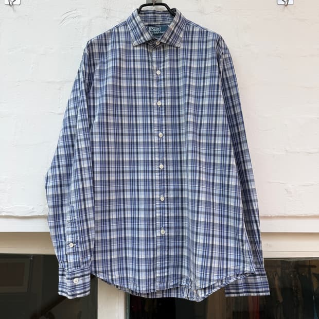 Polo Ralph Lauren 폴로랄프로렌 커스텀 핏 체크셔츠 M