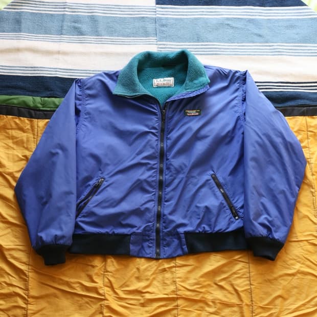 엘엘빈 80s 웜업 자켓