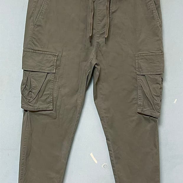 Dickies 디키즈 밴딩 카고 조거팬츠 카키 여름 스판좋음 M 30