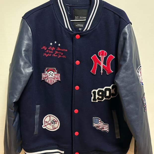MLB NY 양키스 바시티 자켓 XXL