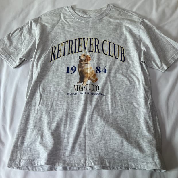 S) 비바스튜디오 리트리버 반팔