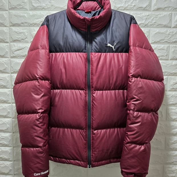 푸마 코어히터 구스다운 패딩점퍼 L