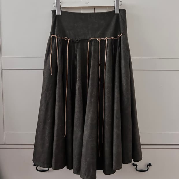 아야즈 빈티지 로프 롱 스커트